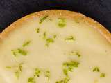 Tarte au citron vert et basilic de Jacques Génin