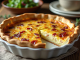Appareil Quiche lorraine léger : réduire les calories sans perdre le goût