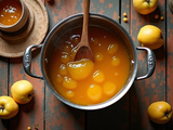 Confiture de coings sans les peler prête à tartiner en un après-midi