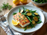 Quel légumes avec du poisson blanc pour une assiette 100 % healthy