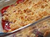 Crumble aux fraises