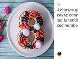 4 choses que vous devez connaitre sur la tendance des number cake