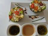 Avocat tropical recette plaisir gourmand (3 sauces froides)