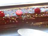 Bûche chocolat noir framboise – Bûche de Noël 2019