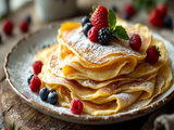 Crêpes gourmandes à la française - recette créatives