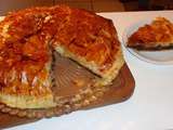 Galette frangipanée chocolat, la galette des rois au chocolat noir