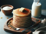 Pancakes à la farine de riz : recette sans gluten sain et moelleux