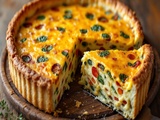 Quiche Végétarienne Facile et Savoureuse