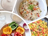 Riz Pilaf Arlequin : Festin Visuel et Gustatif