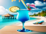 Virgin Blue Lagoon: mocktail pour débutants & confirmés