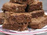 Brownies au chocolat et aux noix