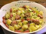 Salade de pomme de terre et saucisse de Strasbourg