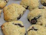 Scones aux myrtilles