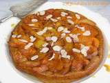 Tarte tatin aux nectarines et abricots