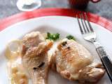 Cuisses de poulet au vin blanc