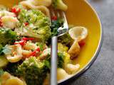 Orecchiette au brocoli, anchois et piment oiseau