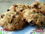 Cookies aux raisins secs et aux amandes