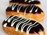 Eclairs au chocolat blanc