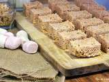 Barres de chamallow et rices krispies