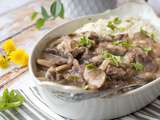 Boeuf façon stroganoff