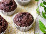 Muffins chocolat banane