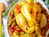 Poulet cocotte aux olives