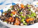 Salade lentilles et courge