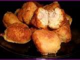 Croquettes coquillettes/jambon cru