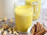 Golden latte au curcuma