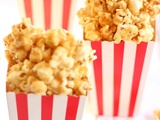 Pop corn au caramel maison