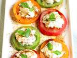 Salade tomates mozzarella caprese