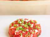 Tartare de tomate