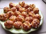 Chouquettes au sucre perlé