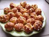 Chouquettes au sucre perlé