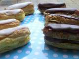 Éclairs chocolat/vanille