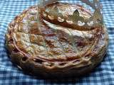 Galette des rois noisettes,chocolat,crème de marrons