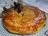 Galette pommes,caramel au beurre salé