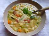 Minestrone au pesto