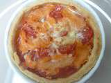 Petites tartelettes tomates,saumon fumé