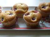 Petits cakes muffins aux cerises