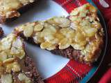 Gâteau tout caramel et amandes caramélisées