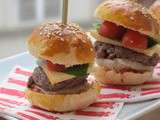 Mini hamburgers pour l'apéritif