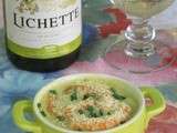 Petite cocotte de Saint-Jacques et crevettes