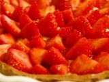 Tarte aux fraises