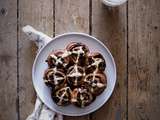 Hot Cross sticky buns