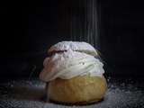 Semlor brioches Suédoises pour Mardi Gras