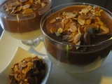 Mousses en duo aux chocolats gourmands