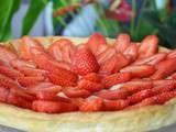 Délicieuse tarte aux fraises