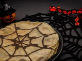 Crêpes toile d'araignée - Halloween