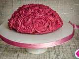 Gâteau roses aux pommes - Rose cake